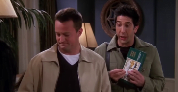 Where did Chandler and Ross go to college