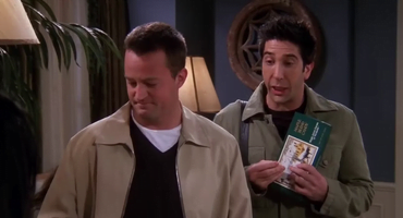 Where did Chandler and Ross go to college