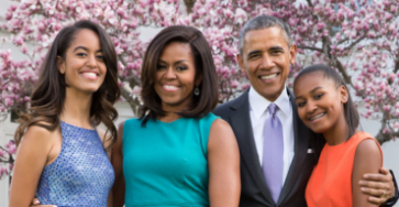Where did Obama's daughters go to college