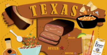 what kind of food is texas famous for