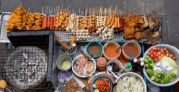 what spanish speaking country is famous for its street food