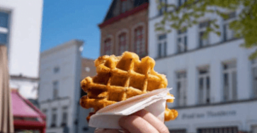 what two foods is belgium famous for